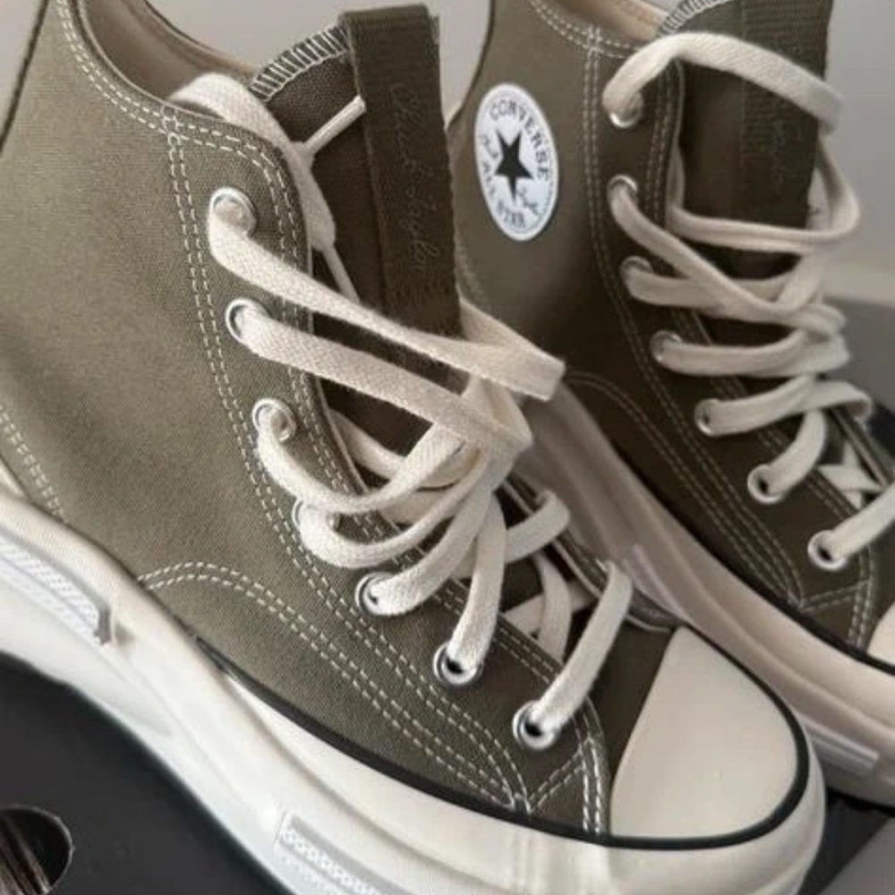 Converse Olive Lace Up Boots